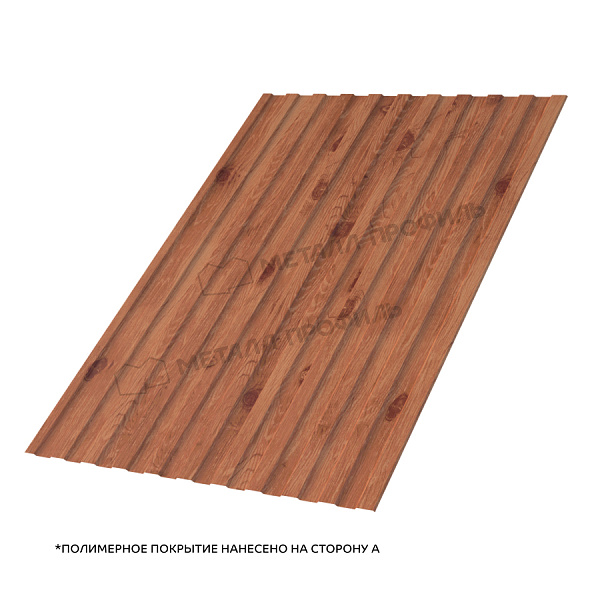 Профлист С-8 Ecosteel 0.5 Кедр — купить в Вагайском районе