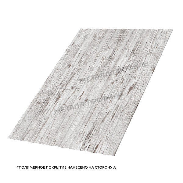 Профлист С-8 Ecosteel 0.5 Беленый Дуб — купить в Вагайском районе