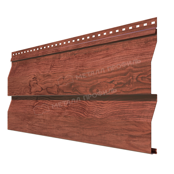 Металлосайдинг Корабельная доска Ecosteel 0.45 Античный дуб