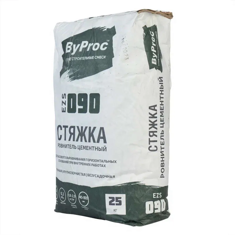 Стяжка пола By Proc EZS-090, 25 кг — купить в Вагайском районе
